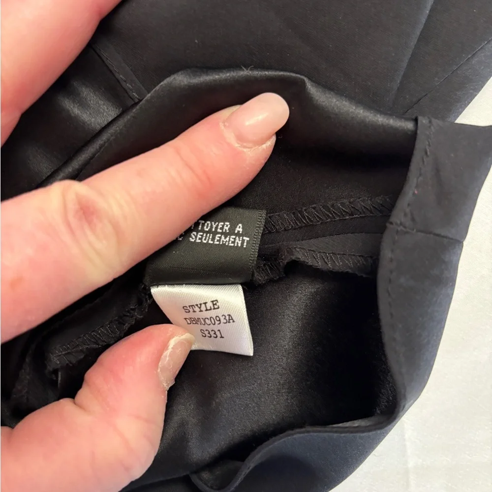 DANA BUCHMAN 100% Silk Black Camisole Women’s Size XL Style DBMUC093A Y2K - Picture 14 of 14